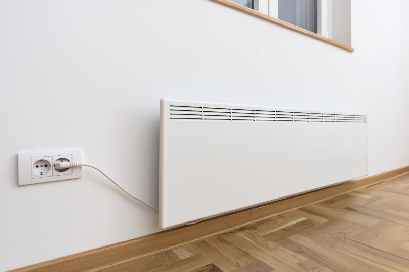 Gas And Electric Wall Heater Installation