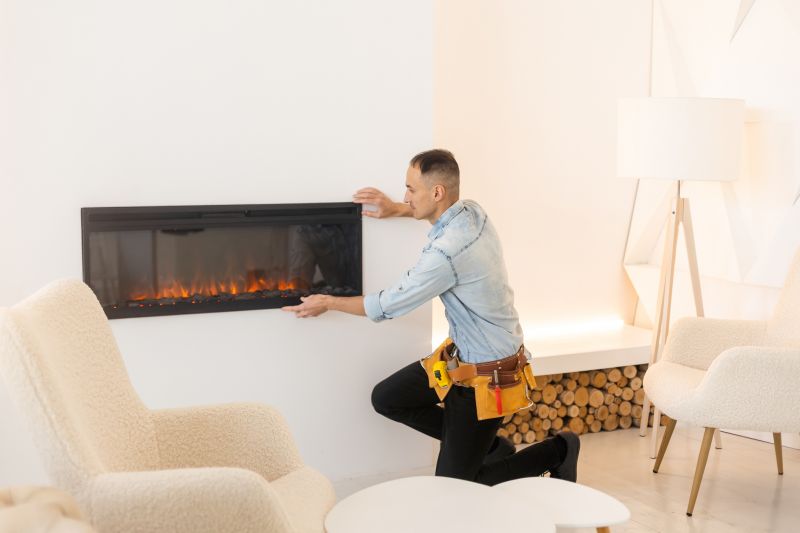 Gas And Electric Wall Heater Installation