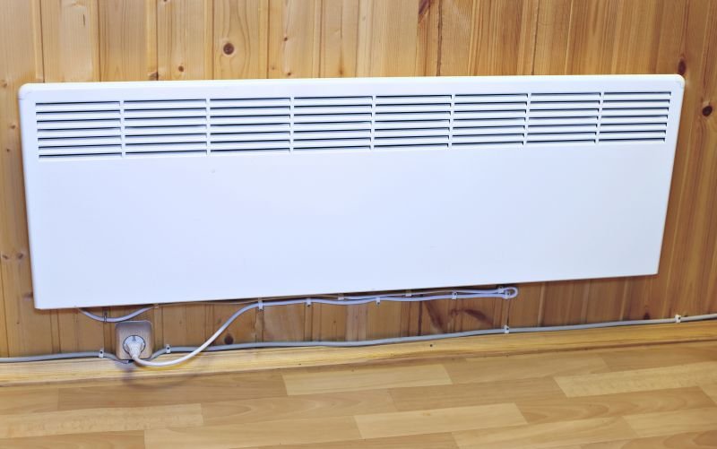 Gas And Electric Wall Heater Installation