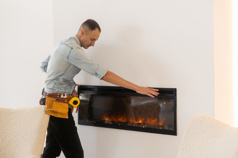 Gas And Electric Wall Heater Installation