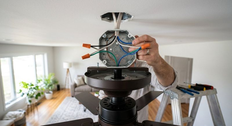 Hanging Fan Installation in Alpharetta, GA